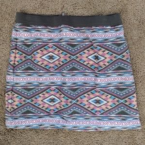 American Eagle Tribal Mini skirt
